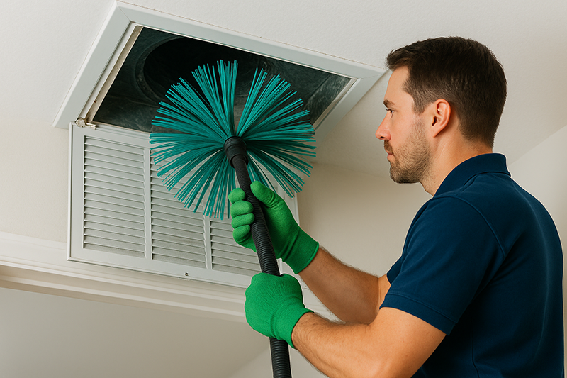 Before Cleaning Duct